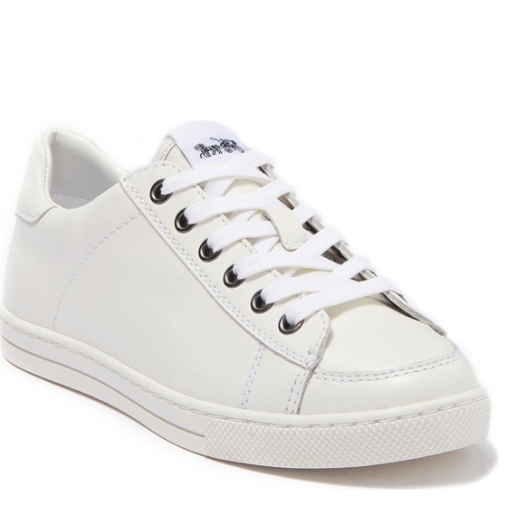 New Coach Porter Leather Fashion Sneaker Logo in Titanium White US 10 new in box - Picture 13 of 13